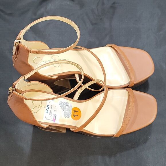 BRAND NEW JESSICA SIMPSON OPEN PLATFORM HEEL SANDAL - Picture 7 of 14